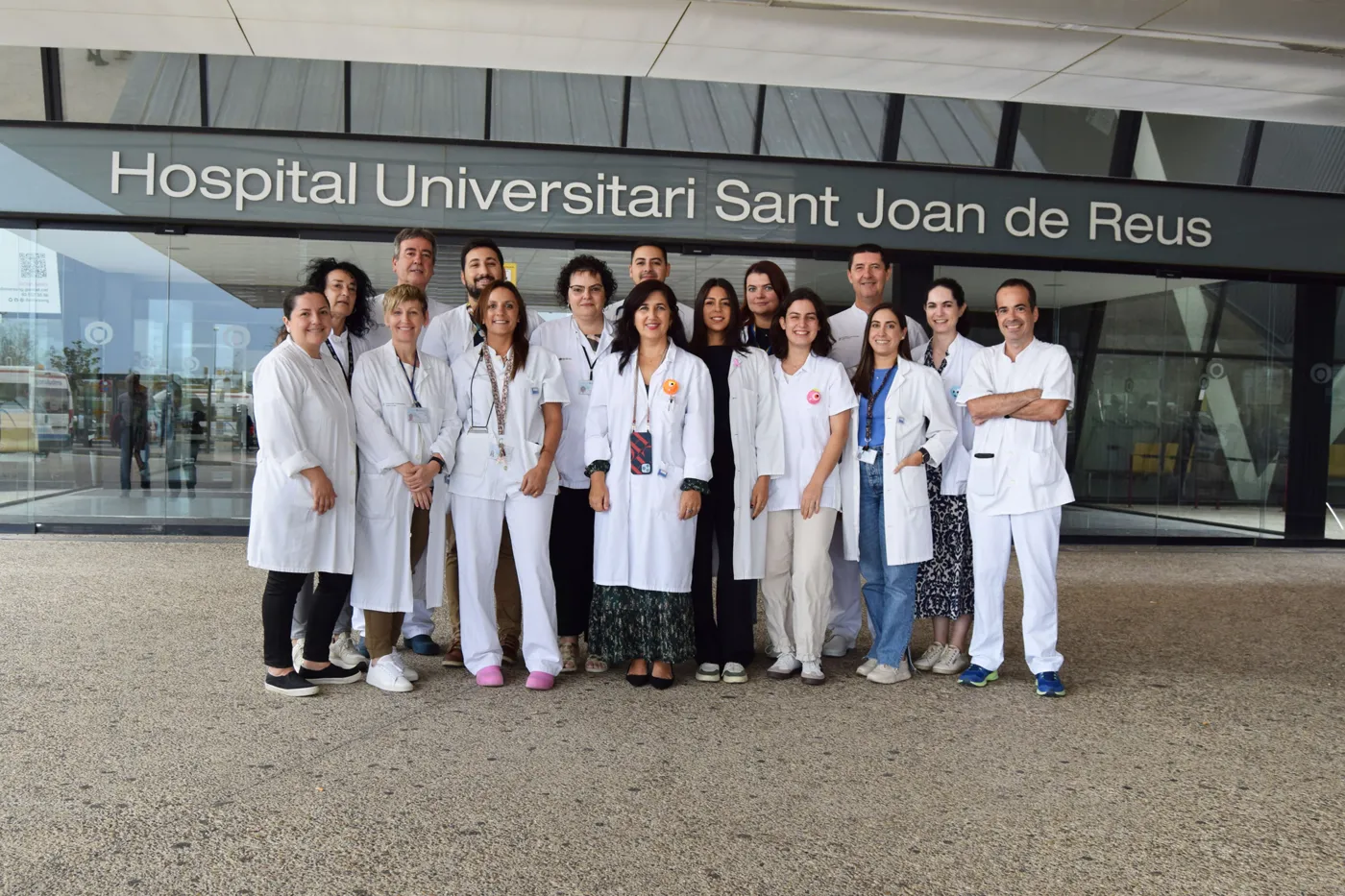 Professionals del Servei d'Oncologia Radioteràpica de l'Hospital Universitari Sant Joan de Reus