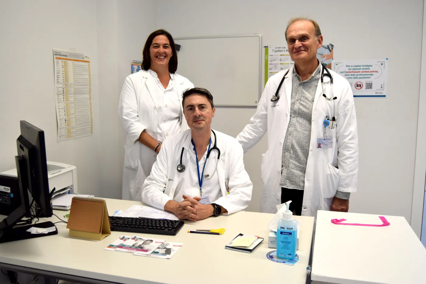 Professionals de la Unitat de VIH de l'Hospital Universitari Sant Joan de Reus