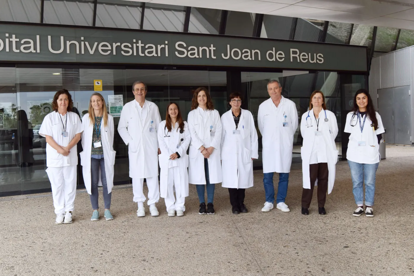 Professionals del Servei de Pneumologia de l'Hospital Universitari Sant Joan de Reus